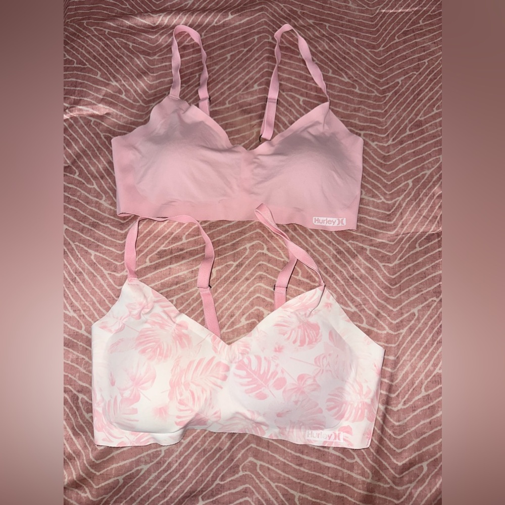 For Sale! Both sports bra’s are Hurley brand.
